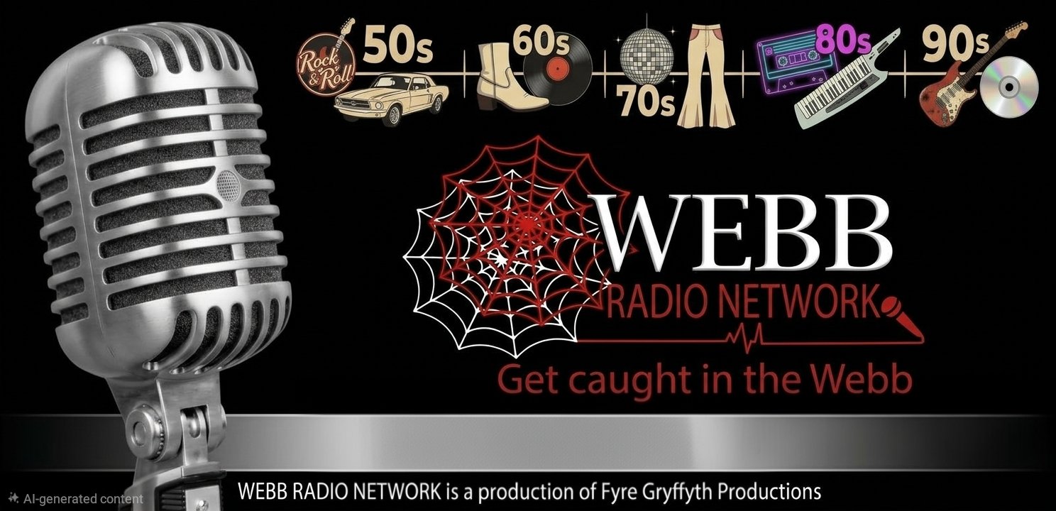 Webb Radio Network official banner - Get caught in the Webb