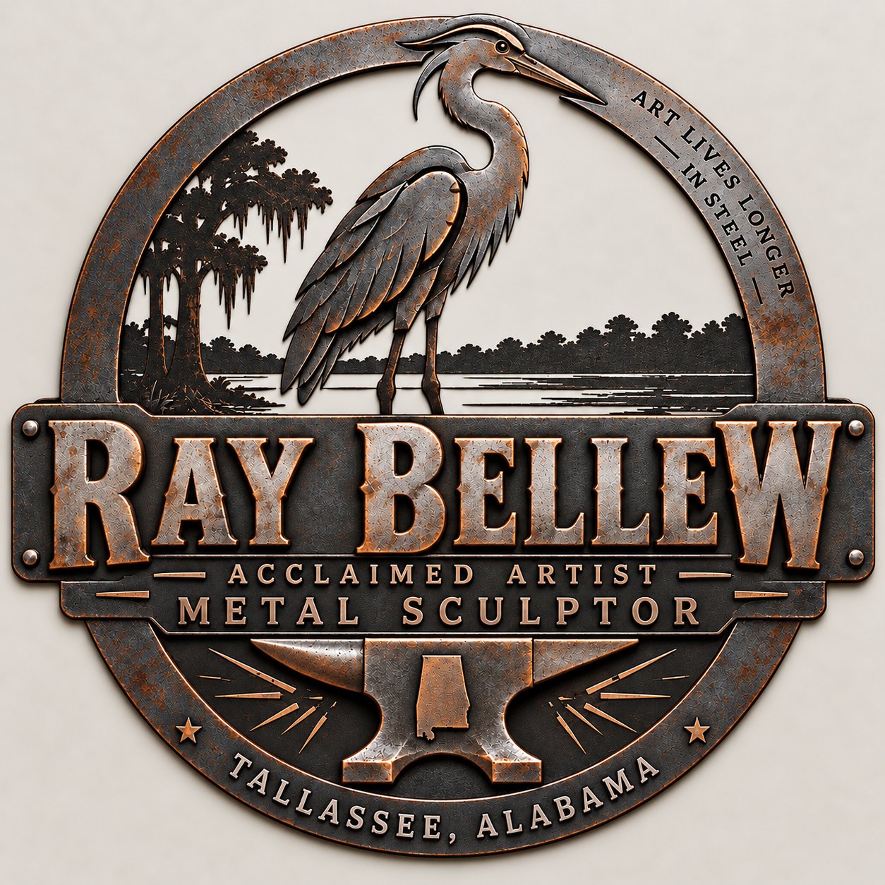 Ray Bellew — Acclaimed Artist Metal Sculptor