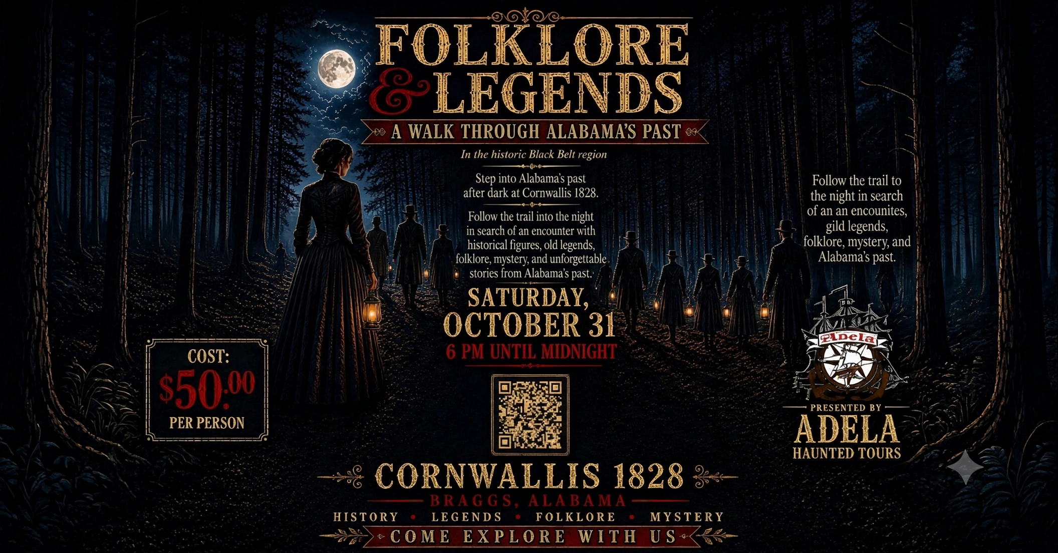 Folklore and Legends at the Cornwallis 1828 Homestead
